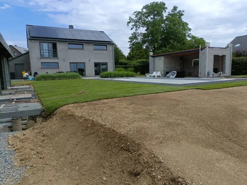 Chantier Jalhay rouleaux de gazon (2)