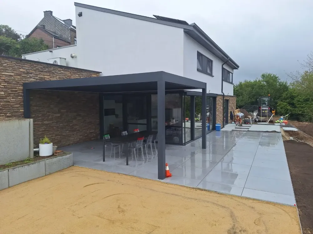 Chantier Drolvenval aménagement complet