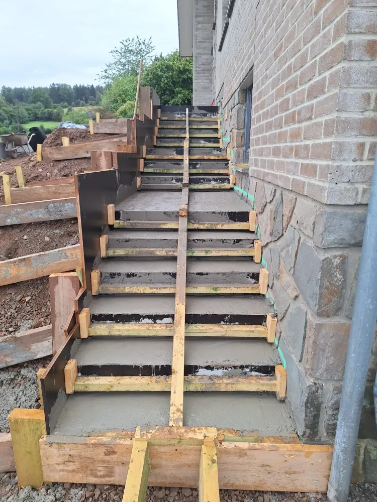 Chantier Harzé aménagement complet (17webp