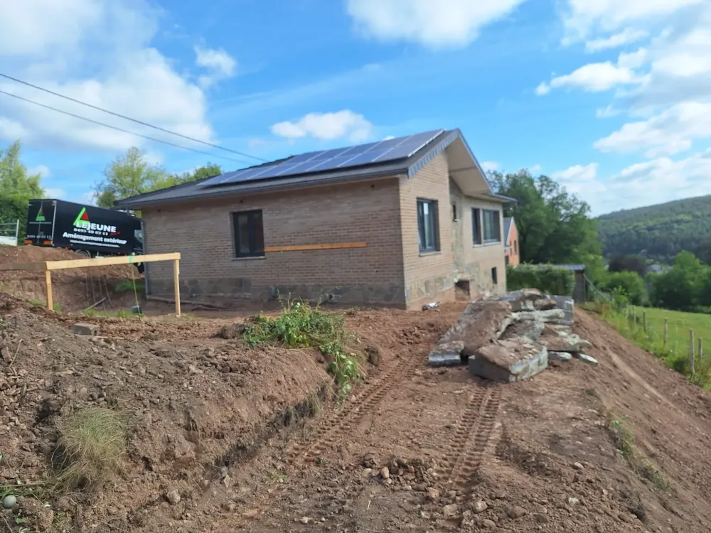 Chantier Harzé aménagement complet (56webp