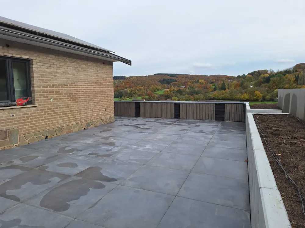 Chantier Harzé aménagement complet (73webp